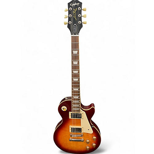 Used Epiphone Les Paul Standard 1950s Cherry Sunburst Solid Body Electric Guitar Cherry Sunburst