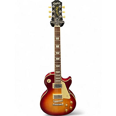 Used Epiphone Les Paul Standard 1950s Cherry Sunburst Solid Body Electric Guitar