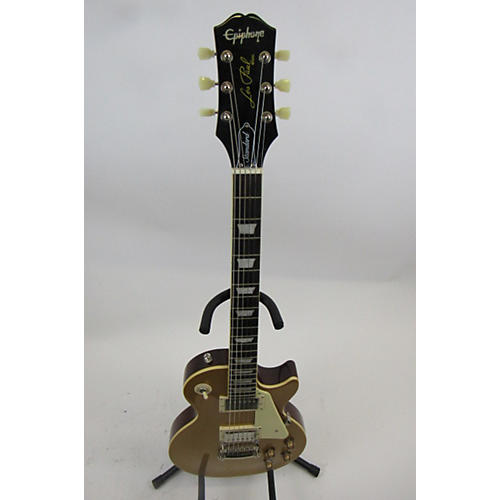 Epiphone Used Epiphone Les Paul Standard 1950s Gold Top Solid Body Electric Guitar Gold Top