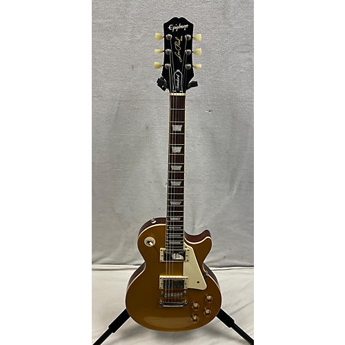 Epiphone Used Epiphone Les Paul Standard 1950s Gold Top Solid Body Electric Guitar Gold Top