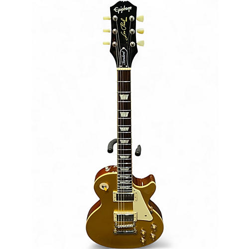 Used Epiphone Les Paul Standard 1950s Gold Top Solid Body Electric Guitar Gold Top