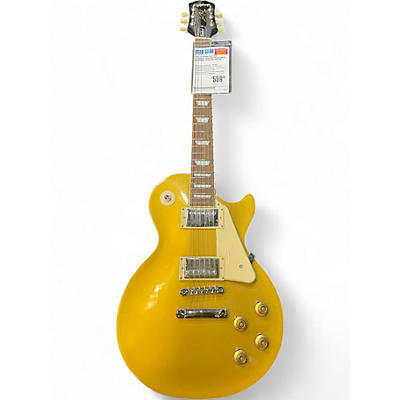 Used Epiphone Les Paul Standard 1950s Metallic Gold Solid Body Electric Guitar