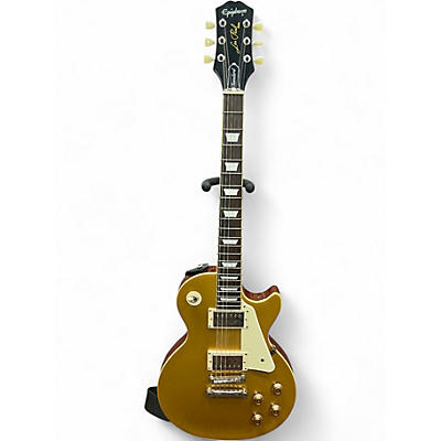 Used Epiphone Les Paul Standard 1950s Metallic Gold Solid Body Electric Guitar