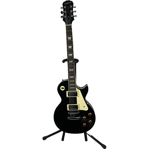 Epiphone Used Epiphone Les Paul Standard 1960s Black Solid Body Electric Guitar Black