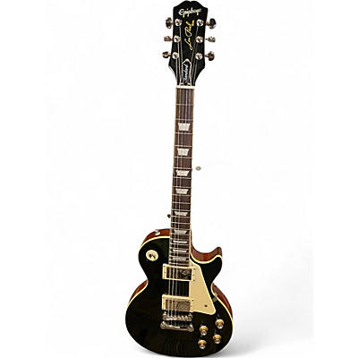 Used Epiphone Les Paul Standard 1960s Black Solid Body Electric Guitar