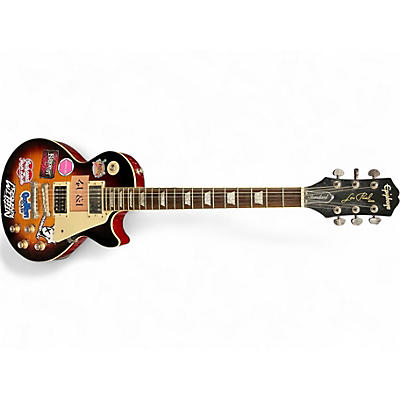 Used Epiphone Les Paul Standard 2 Color Sunburst Solid Body Electric Guitar