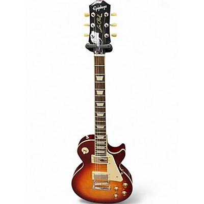 Used Epiphone Les Paul Standard 2 Color Sunburst Solid Body Electric Guitar
