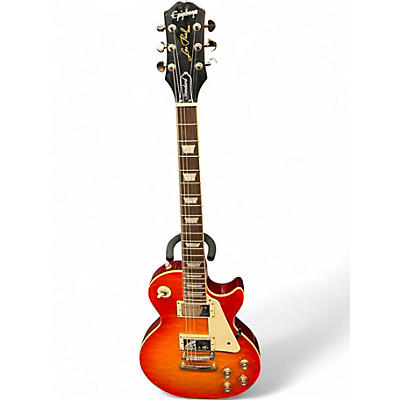 Used Epiphone Les Paul Standard 2 Color Sunburst Solid Body Electric Guitar