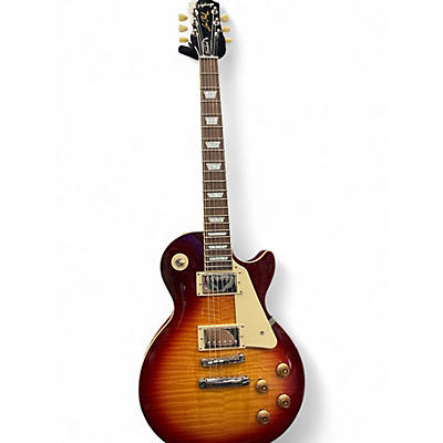 Used Epiphone Les Paul Standard 2 Tone Sunburst Solid Body Electric Guitar