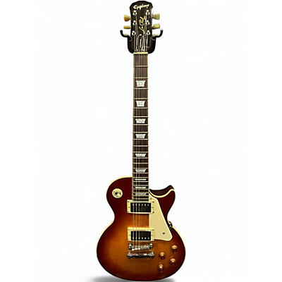 Used Epiphone Les Paul Standard 2 Tone Sunburst Solid Body Electric Guitar