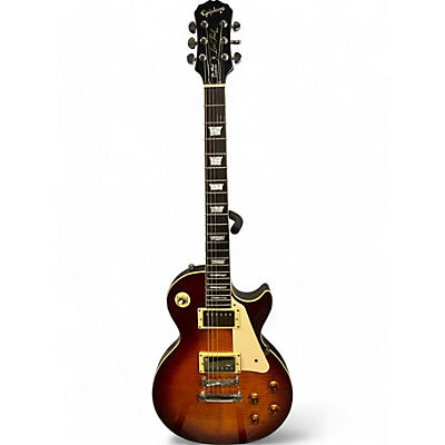 Epiphone Used Epiphone Les Paul Standard 2 Tone Sunburst flame top Solid Body Electric Guitar