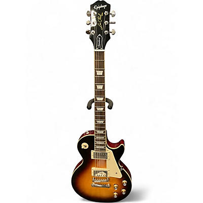 Used Epiphone Les Paul Standard 3 Tone Sunburst Solid Body Electric Guitar