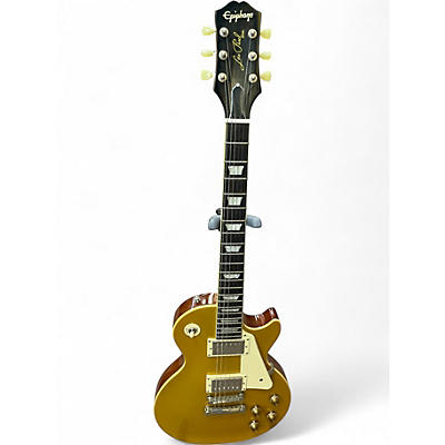 Used Epiphone Les Paul Standard 50s Gold Top Solid Body Electric Guitar