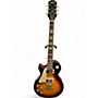 Used Epiphone Les Paul Standard 50s Left Handed Vintage Sunburst Solid Body Electric Guitar Vintage Sunburst