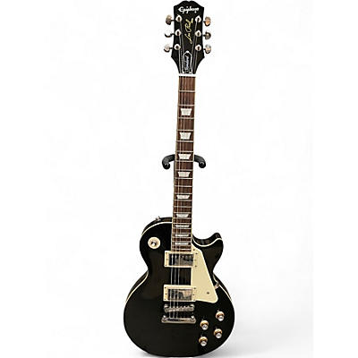 Used Epiphone Les Paul Standard 60'S Ebony Solid Body Electric Guitar