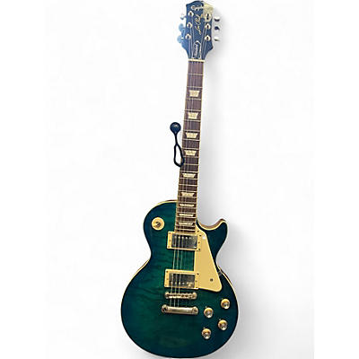 Used Epiphone Les Paul Standard 60S Ocean Water Perimeter Solid Body Electric Guitar
