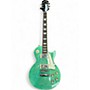 Used Epiphone Les Paul Standard 60S QUILT Trans Blue Solid Body Electric Guitar Trans Blue