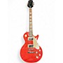 Used Epiphone Les Paul Standard '60s Figured Pink Solid Body Electric Guitar Pink