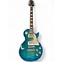 Used Epiphone Les Paul Standard '60s Quilt Guitar Center-Exclusive Ocean Blue Solid Body Electric Guitar Ocean Blue