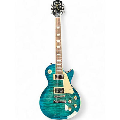 Used Epiphone Les Paul Standard '60s Quilt Ocean Water Perimeter Solid Body Electric Guitar
