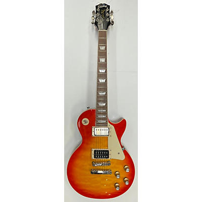 Epiphone Used Epiphone Les Paul Standard 60s Quilt Top Cherry Sunburst Solid Body Electric Guitar