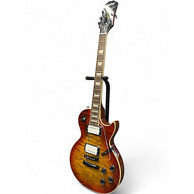 Used Epiphone Les Paul Standard 60's Quilt Washed Cherry Sunburst Solid Body Electric Guitar