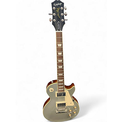 Used Epiphone Les Paul Standard '60s Silver Mist Solid Body Electric Guitar Silver Mist
