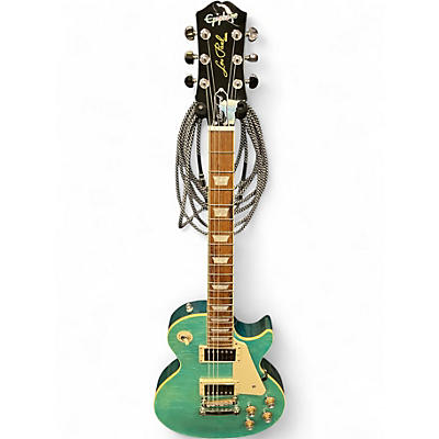 Used Epiphone Les Paul Standard 60's Trans Blue Solid Body Electric Guitar