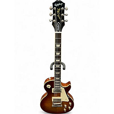 Used Epiphone Les Paul Standard 60s quilt 2 Color Sunburst Solid Body Electric Guitar