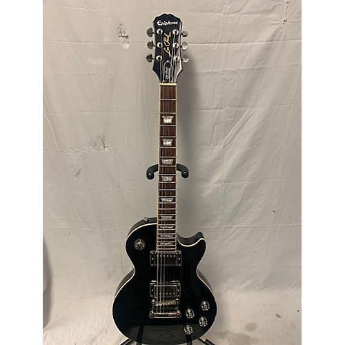 Epiphone Used Epiphone Les Paul Standard Black Solid Body Electric Guitar Black