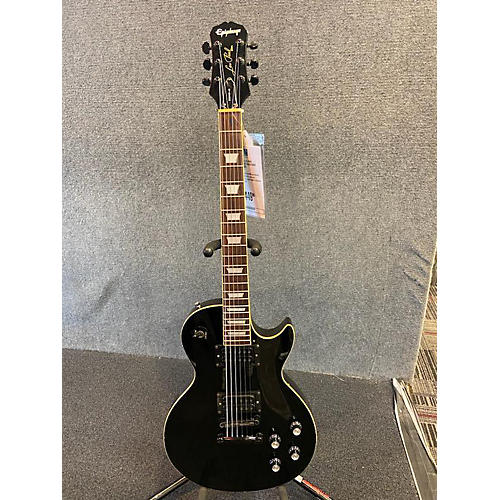 Epiphone Used Epiphone Les Paul Standard Black Solid Body Electric Guitar Black