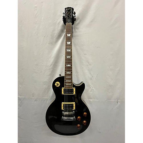 Epiphone Used Epiphone Les Paul Standard Black Solid Body Electric Guitar Black