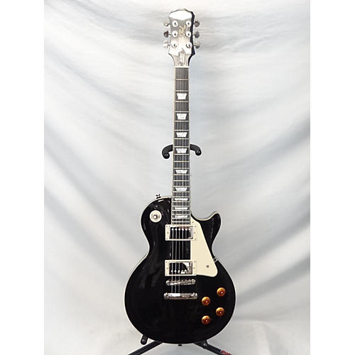 Epiphone Used Epiphone Les Paul Standard Black Solid Body Electric Guitar Black