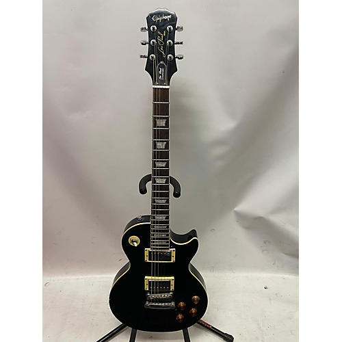 Epiphone Used Epiphone Les Paul Standard Black Solid Body Electric Guitar Black