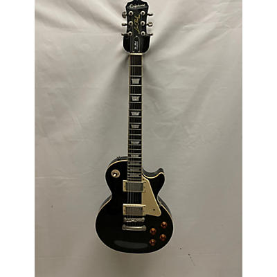 Epiphone Used Epiphone Les Paul Standard Black Solid Body Electric Guitar