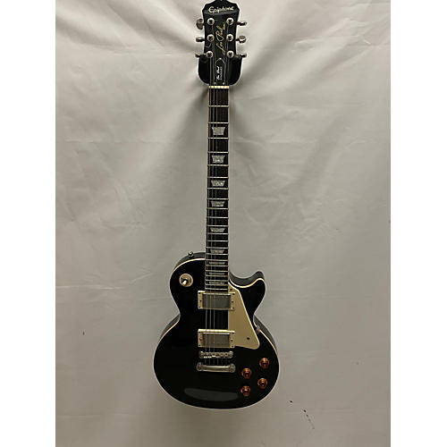 Epiphone Used Epiphone Les Paul Standard Black Solid Body Electric Guitar Black