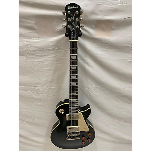 Epiphone Used Epiphone Les Paul Standard Black Solid Body Electric Guitar Black