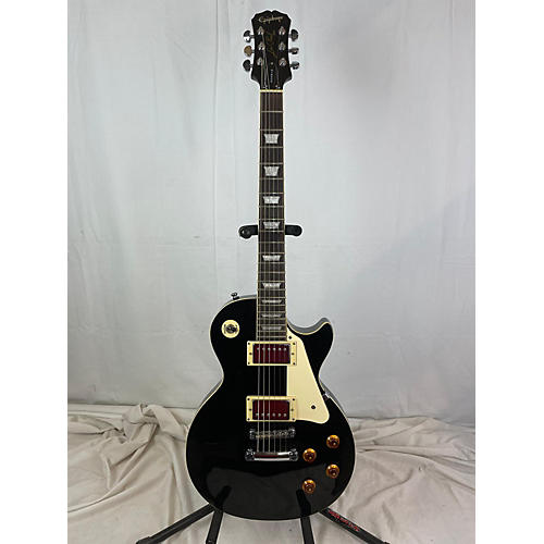 Epiphone Used Epiphone Les Paul Standard Black Solid Body Electric Guitar Black