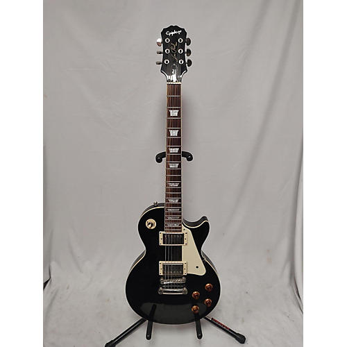 Epiphone Used Epiphone Les Paul Standard Black Solid Body Electric Guitar Black