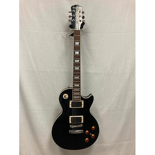 Epiphone Used Epiphone Les Paul Standard Black Solid Body Electric Guitar Black