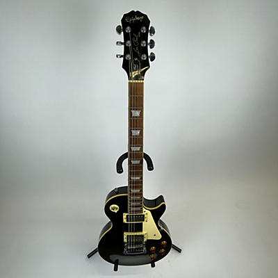 Epiphone Used Epiphone Les Paul Standard Black Solid Body Electric Guitar