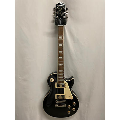 Epiphone Used Epiphone Les Paul Standard Black Solid Body Electric Guitar