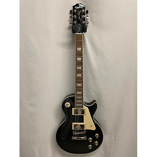 Epiphone Used Epiphone Les Paul Standard Black Solid Body Electric Guitar Black