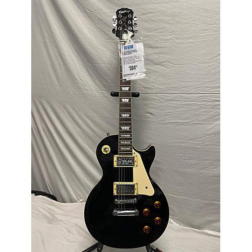 Epiphone Used Epiphone Les Paul Standard Black Solid Body Electric Guitar Black