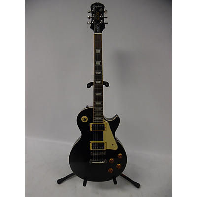 Epiphone Used Epiphone Les Paul Standard Black Solid Body Electric Guitar