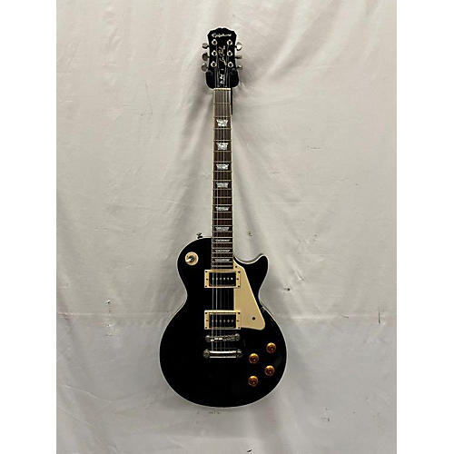 Epiphone Used Epiphone Les Paul Standard Black Solid Body Electric Guitar Black