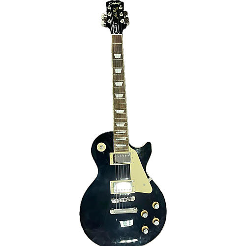 Epiphone Used Epiphone Les Paul Standard Black Solid Body Electric Guitar Black