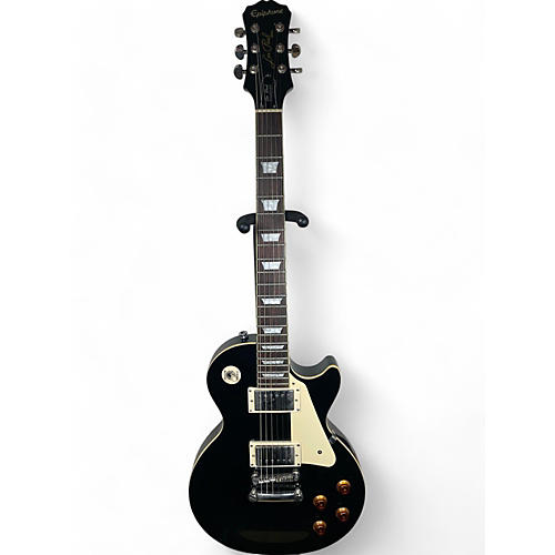 Epiphone Used Epiphone Les Paul Standard Black Solid Body Electric Guitar Black