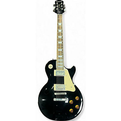 Epiphone Used Epiphone Les Paul Standard Black Solid Body Electric Guitar Black