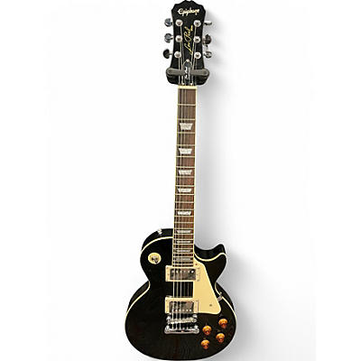 Used Epiphone Les Paul Standard Black Solid Body Electric Guitar